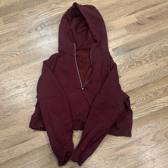 lululemon athletica Burgundy Hoodie - Picture 1 of 2
